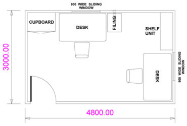 site shed floor plan office accommodation