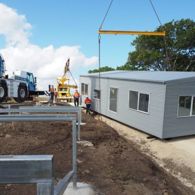direct portable buildings assembly at location delivery development