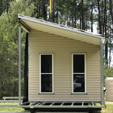 Composite Direct Portable Building on Location