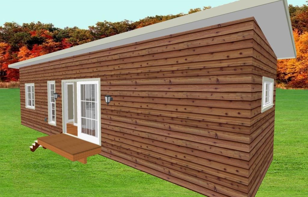 12×3.4 Pioneer Two Floor 3D Elevation – Direct Portable Buildings